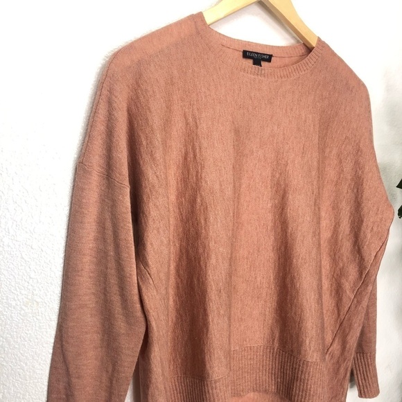 PETITE Eileen Fisher Wool and Alpaca Sweater - Picture 2 of 7